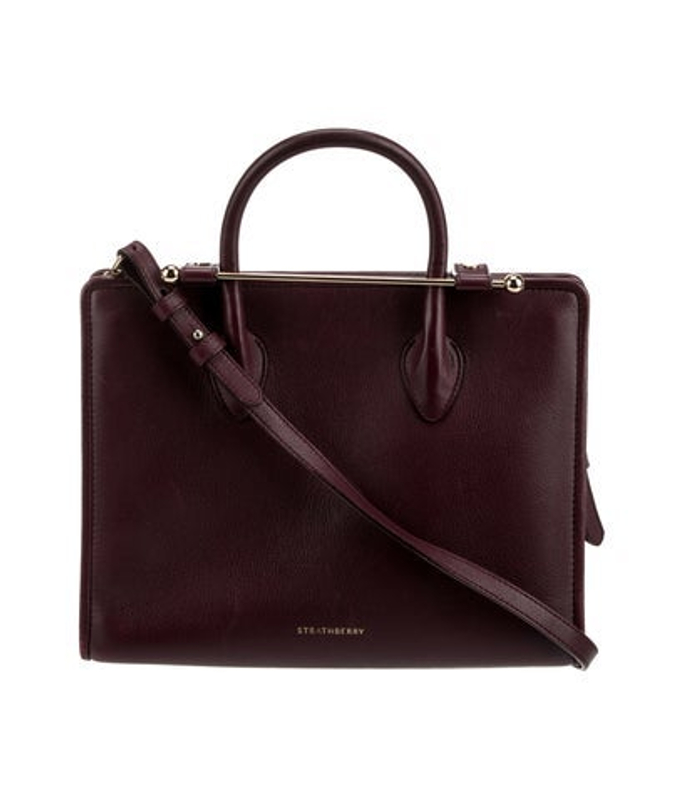 Strathberry Leather Top Handle Bag
