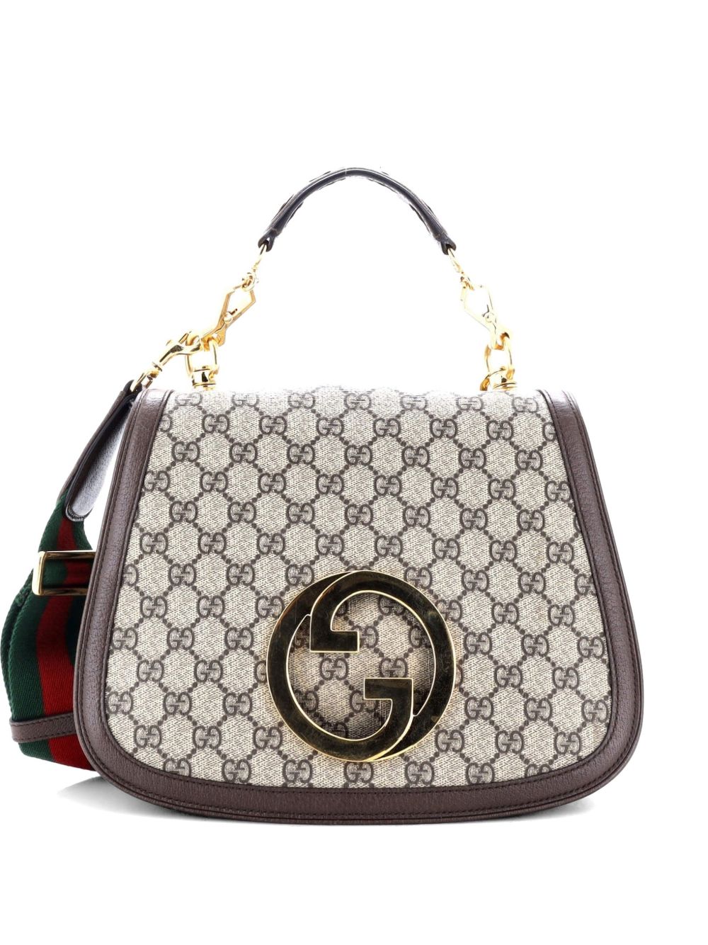 Blondie NM Top Handle Bag GG Coated Canvas Medium satchel