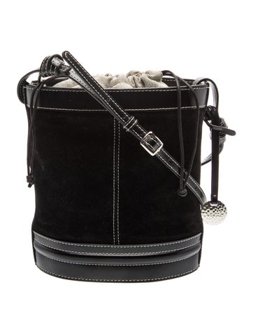 Suede Bucket Bag