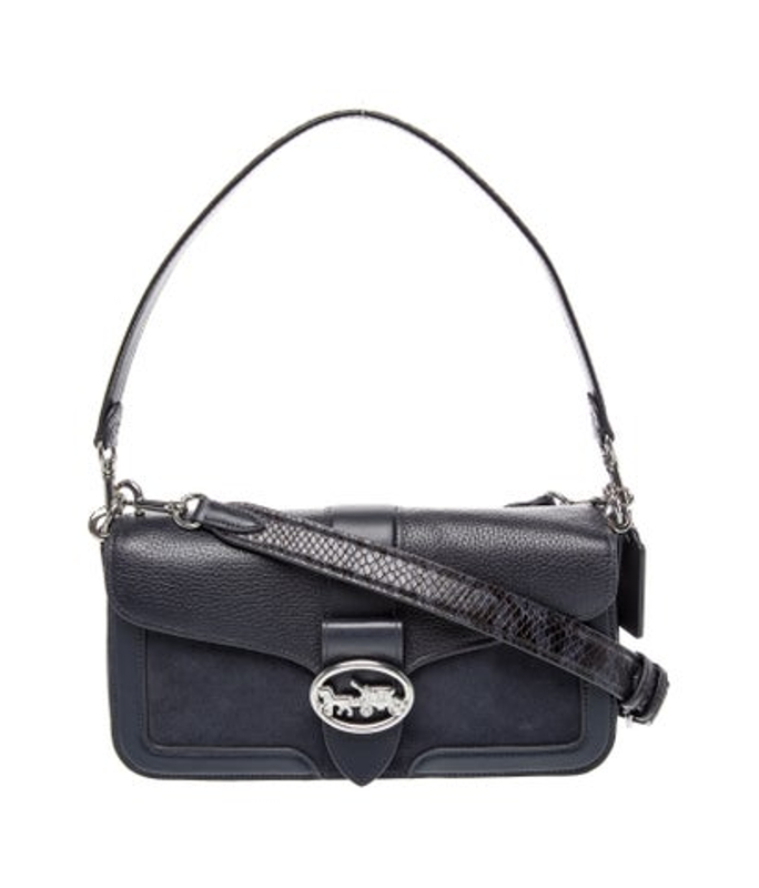 Coach Leather Top Handle Bag