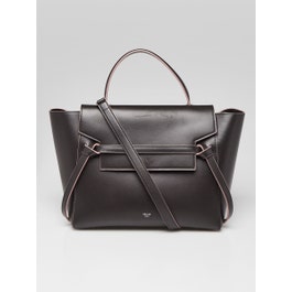 Celine Celine Black Smooth Calfskin Leather Mini Belt Bag