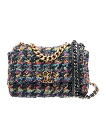 Medium Tweed 19 Flap Bag
