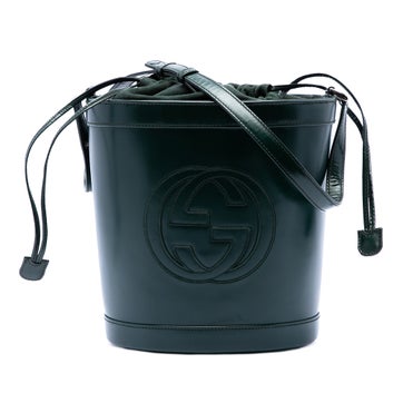 Calfskin Interlocking G Bucket Bag