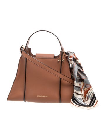 Leather Top Handle Bag