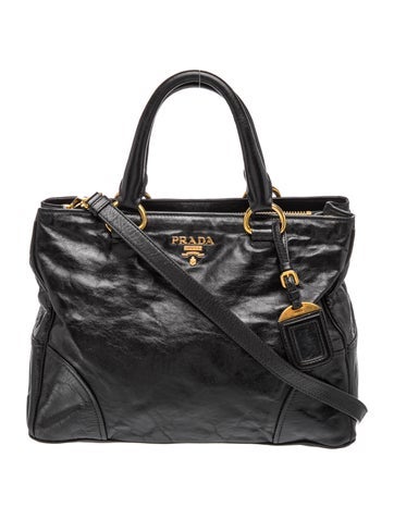 Vitello Daino Leather Top Handle Bag
