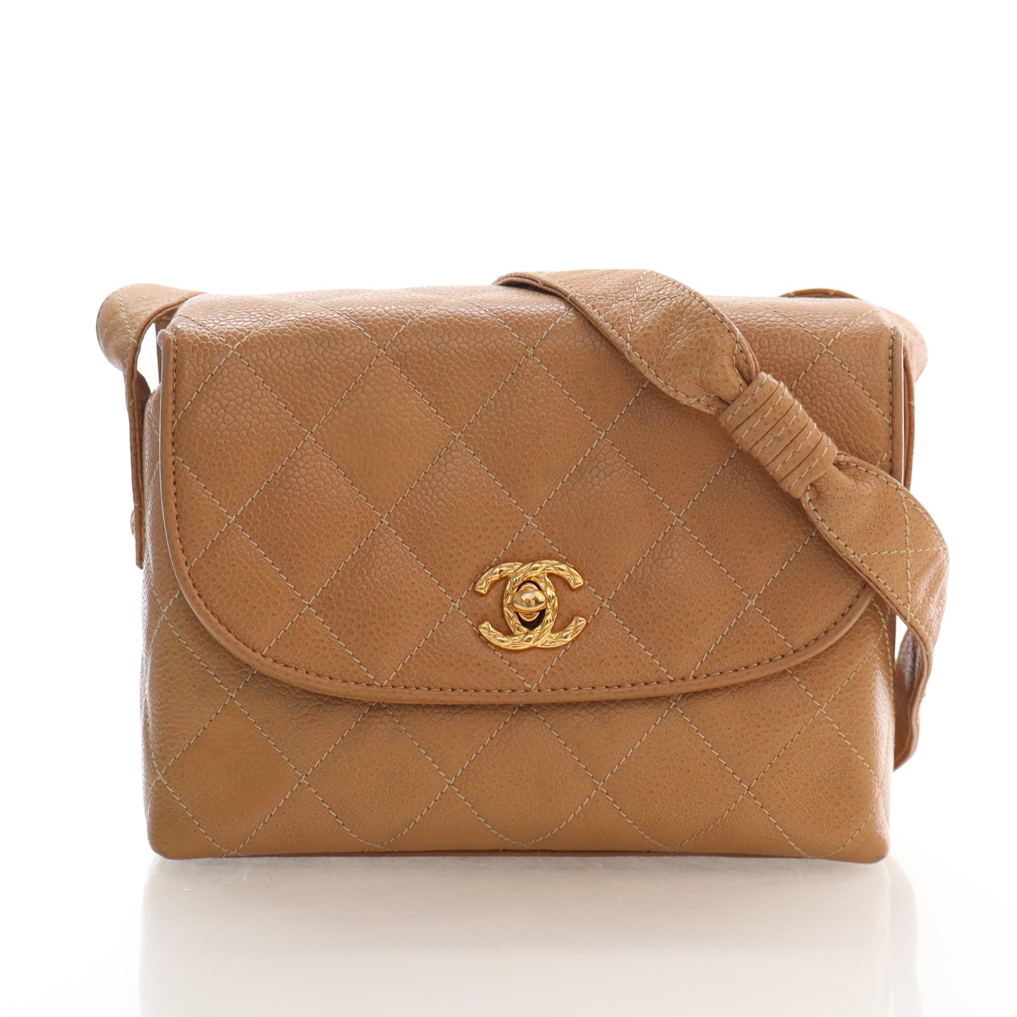 Chanel Vintage Small Caviar Diana Flap Bag