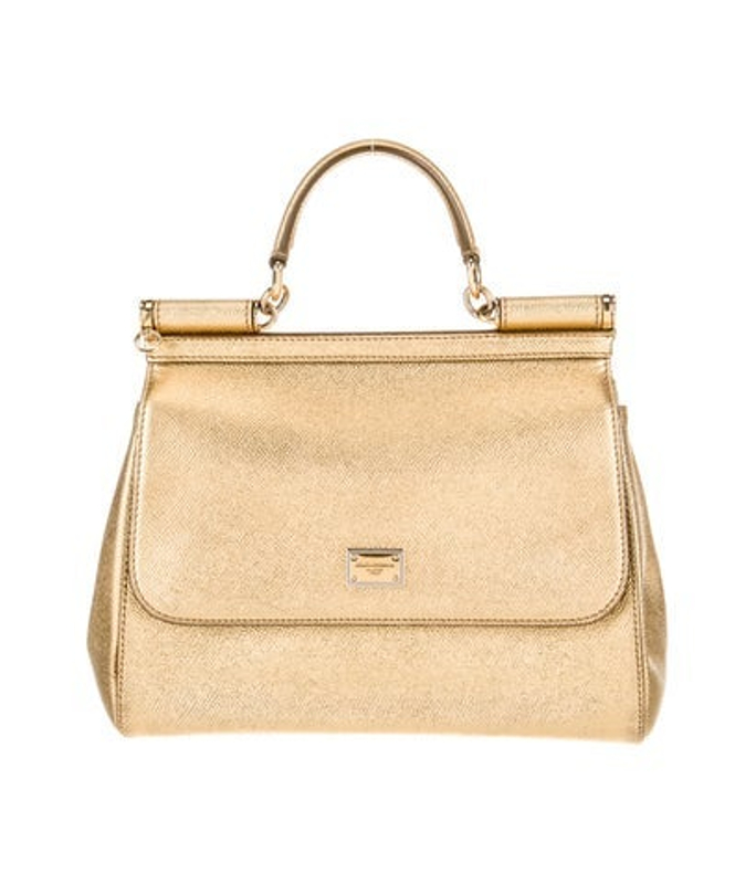 Dolce & Gabbana Gabbana Leather Top Handle Bag