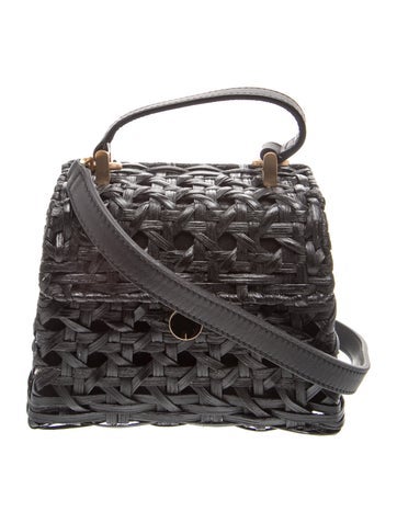 Rattan Crossbody Bag