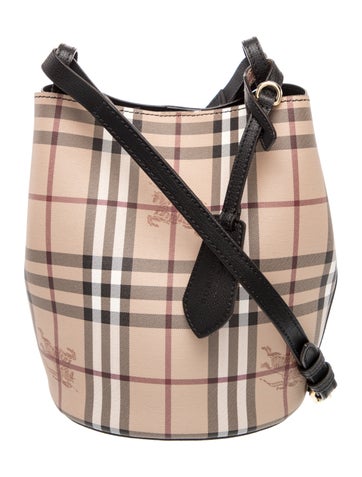 Haymarket Check Bucket Bag