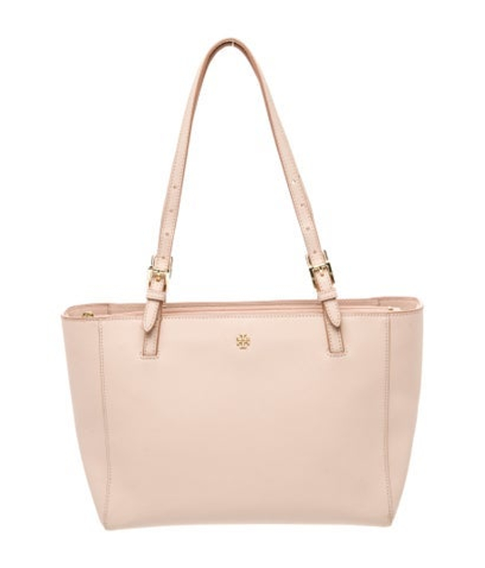 Tory Burch Burch Saffiano Leather Tote