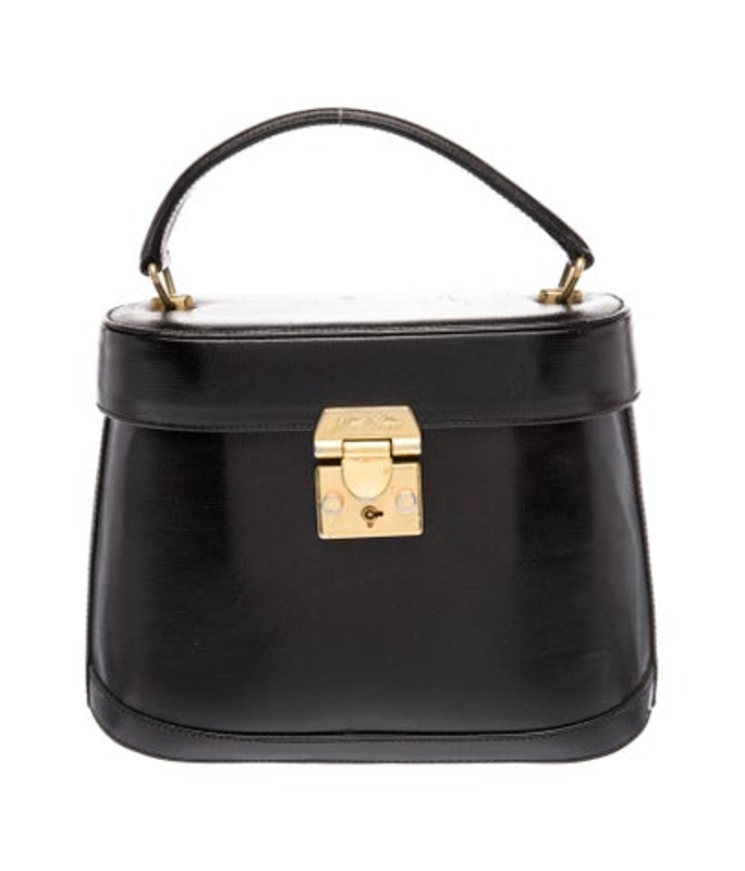 Mark Cross Cross Leather Top Handle Bag