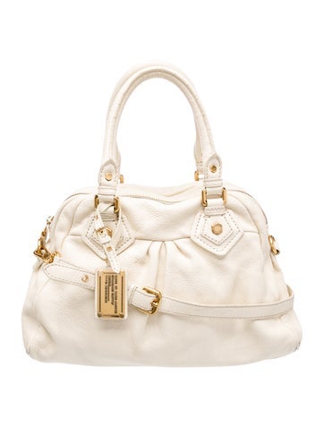 Leather Top Handle Bag