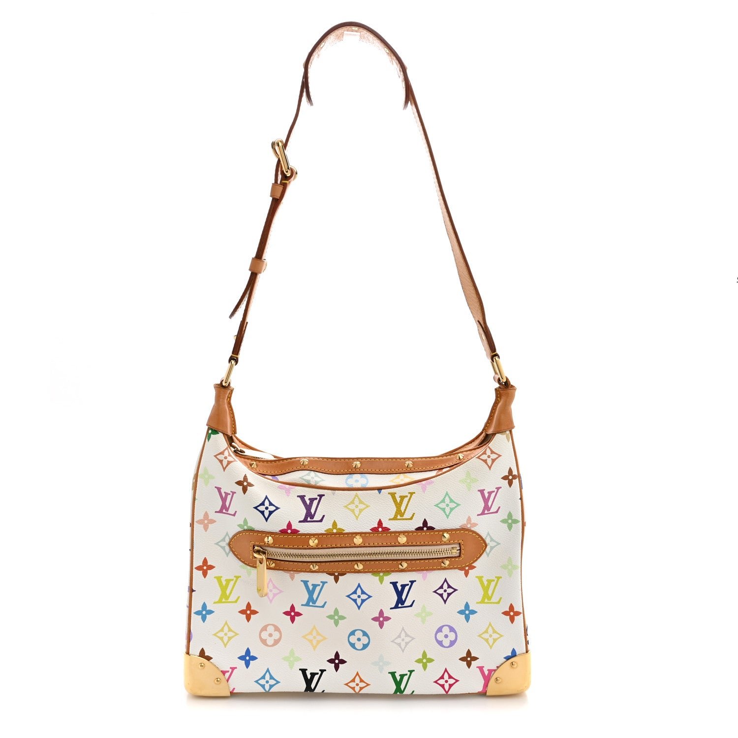 Louis Vuitton Monogram Multicolor Boulogne White