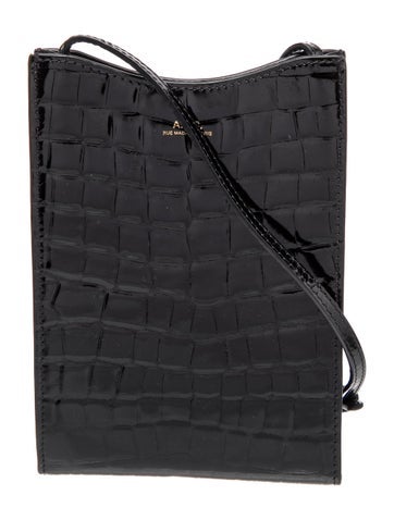 A.P.C. Patent Leather Crossbody Bag