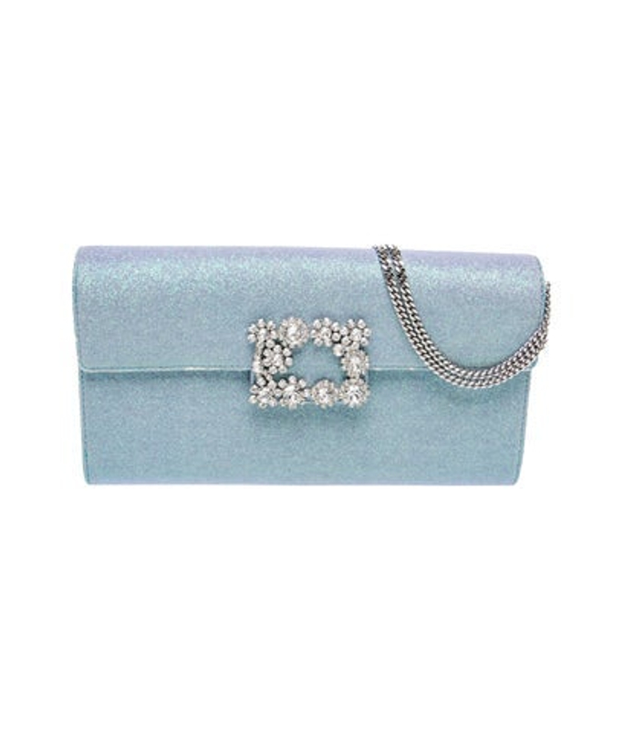 Roger Vivier Vivier Glitter Evening Bag