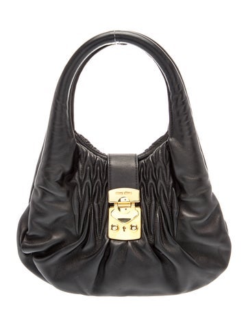 Leather Top Handle Bag