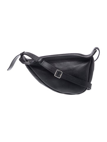 The Row Leather Slouchy Banana Small