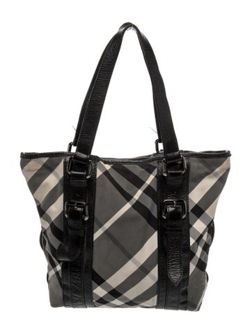 Smoked Check Shoulder Bag