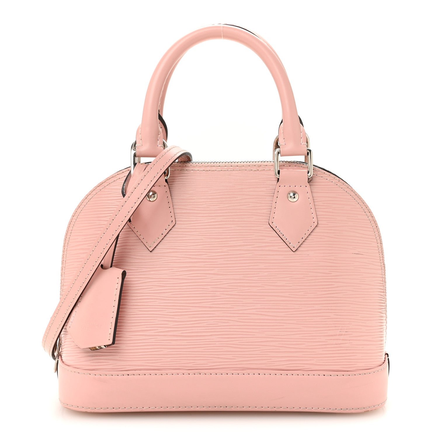 Louis Vuitton Epi Alma BB Rose Ballerine