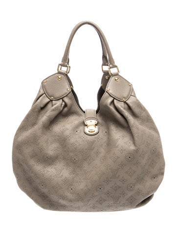 Monogram Mahina L Hobo Bag