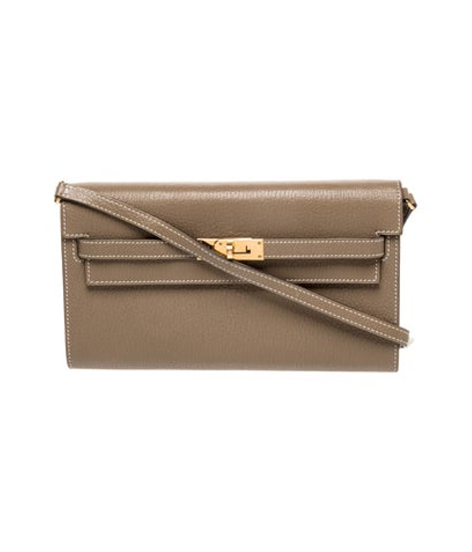Hermes Chevre Mysore Kelly To Go Wallet