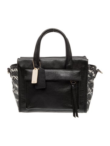 Leather Top Handle Bag