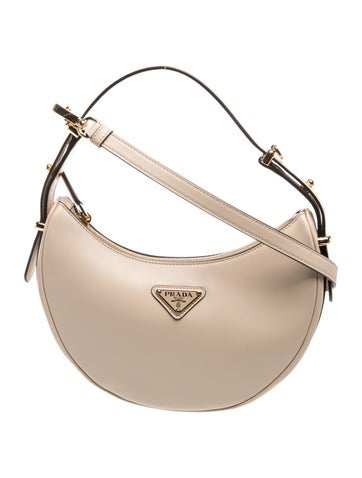 Enameled Metal Triangle Arqué Shoulder Bag Small