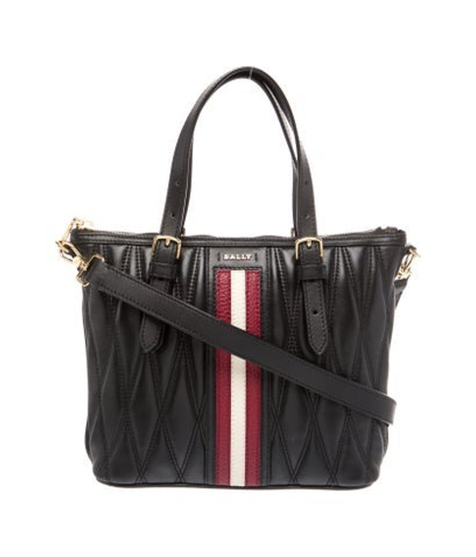 Bally Leather Top Handle Bag