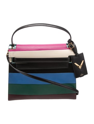 Valentino Rockstud Top Handle Bag