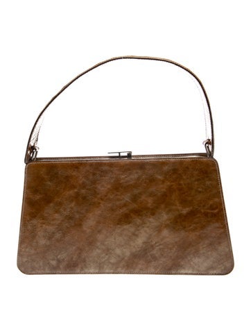 Leather Top Handle Bag