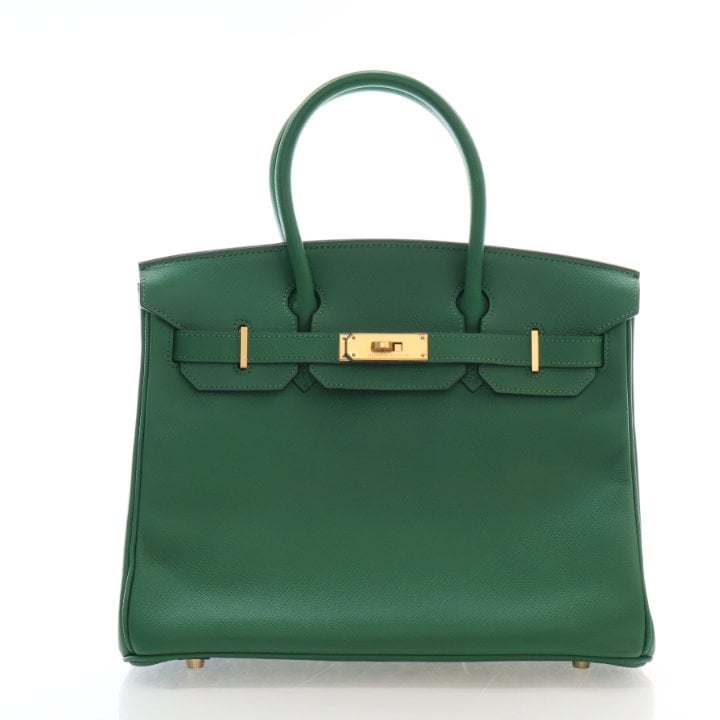 Hermes Vert Bengale Courchevel Birkin 30