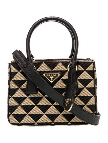 Saffiano Leather Galleria Double Zip Mini