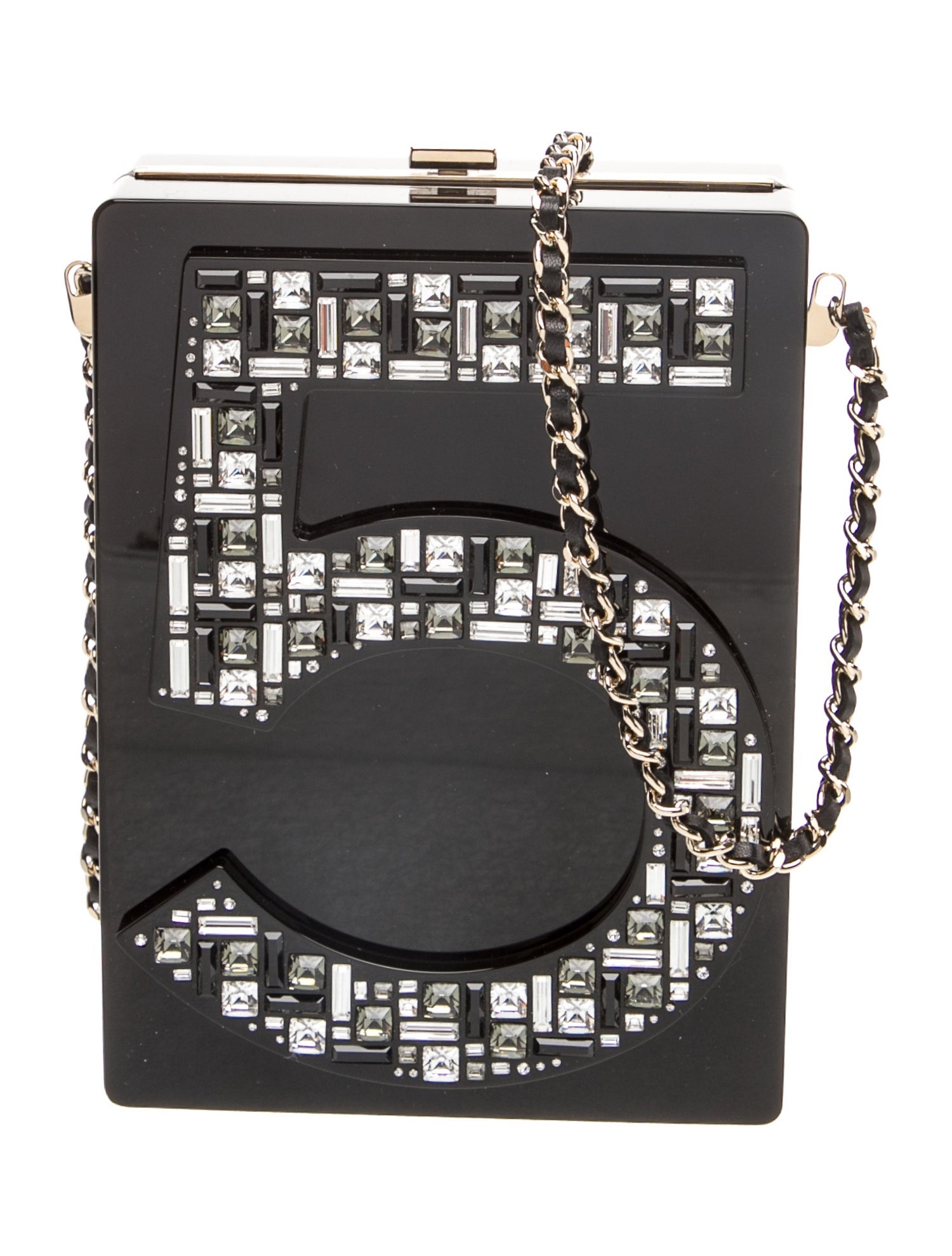 No. 5 Plexiglass Minaudière
