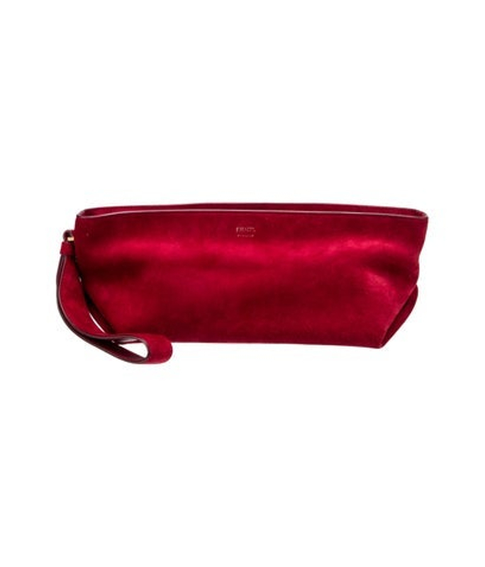Khaite Suede Clutch