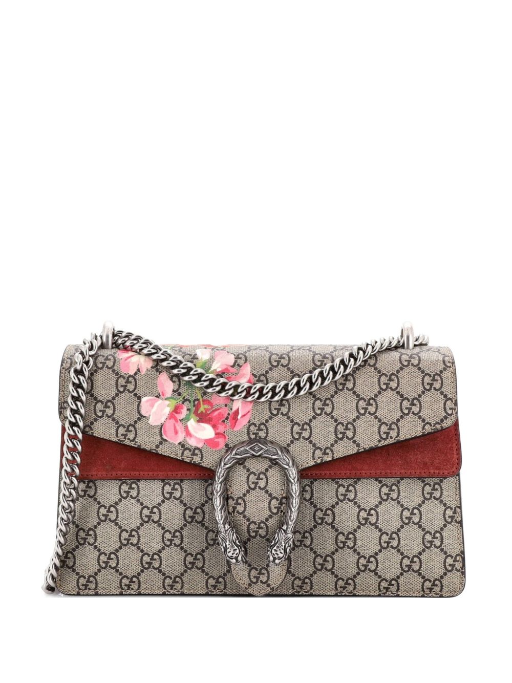 Dionysus Bag Blooms Print GG Coated Canvas Small shoulder bag