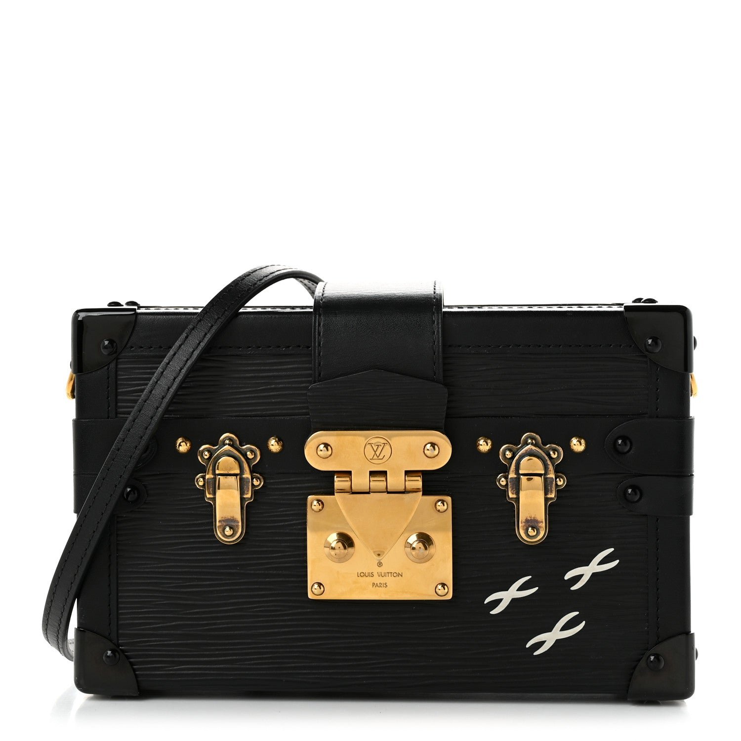 Louis Vuitton Epi Petite Malle Black