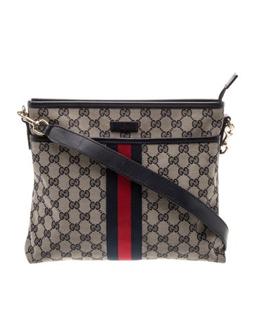 GG Canvas Messenger Bag