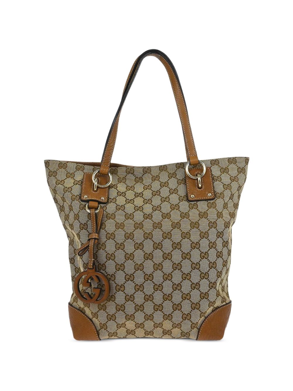 1990-2000s GG canvas tote handbag