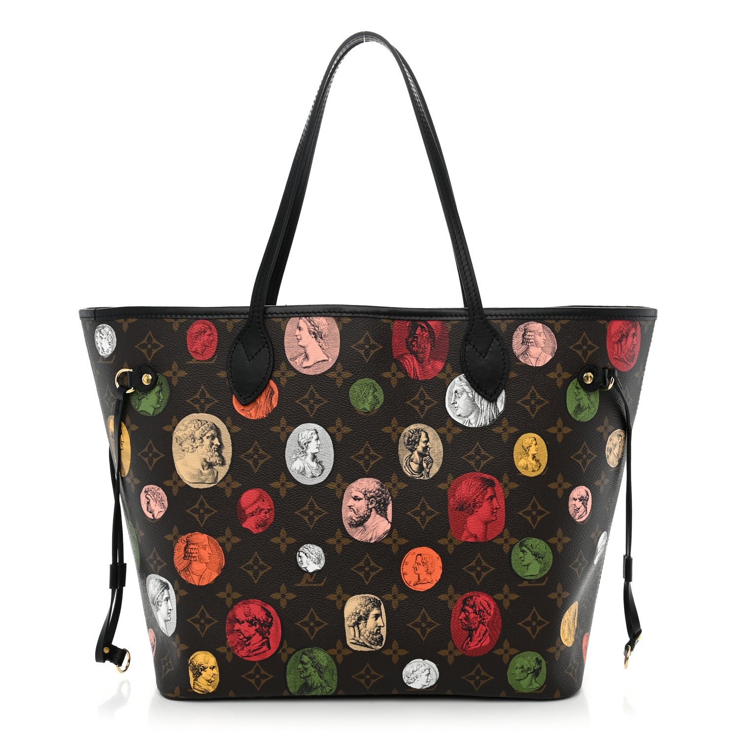 Louis Vuitton X Fornasetti Monogram Cameo Neverfull MM