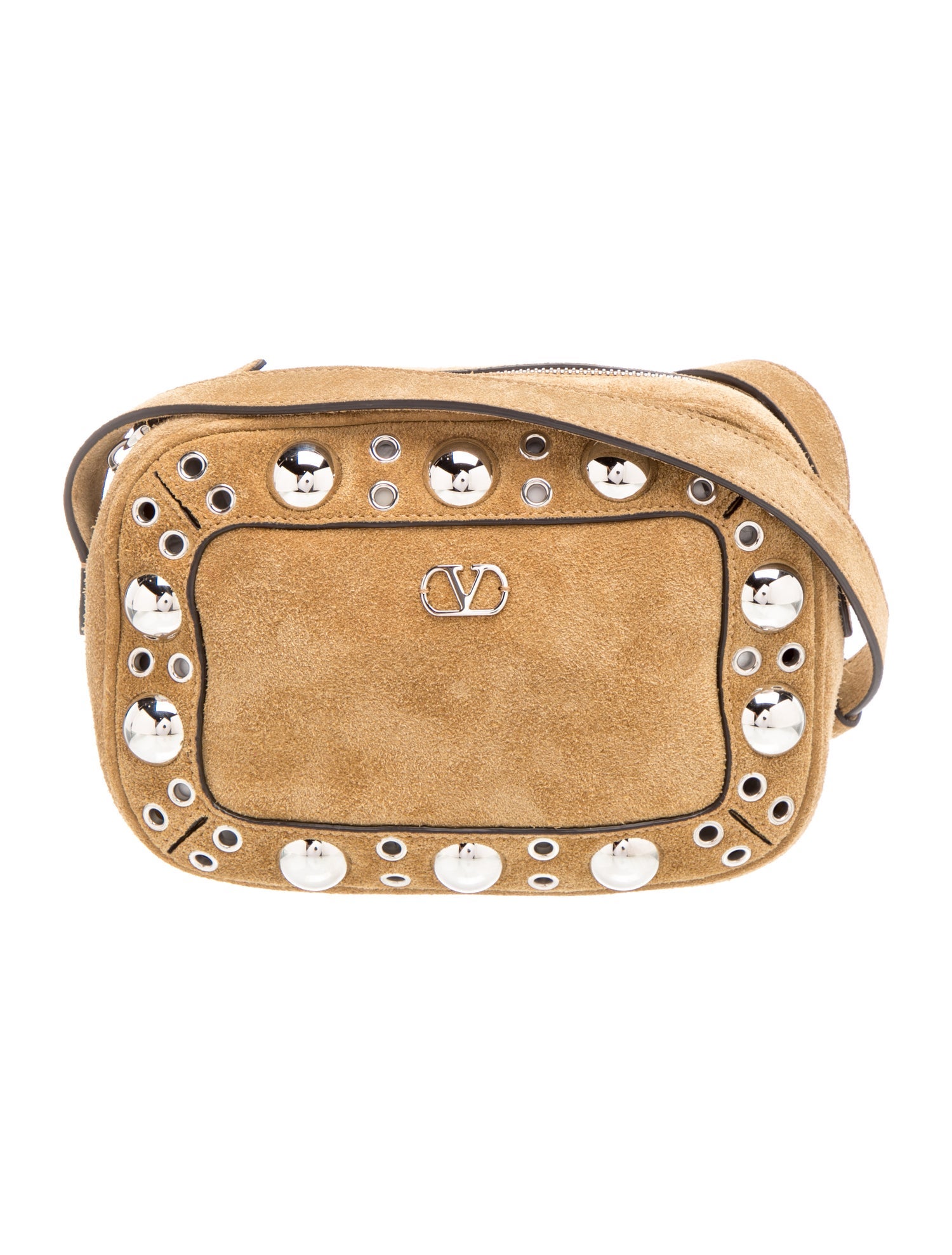 Suede Nellcôte Studded Camera Bag Small 2024