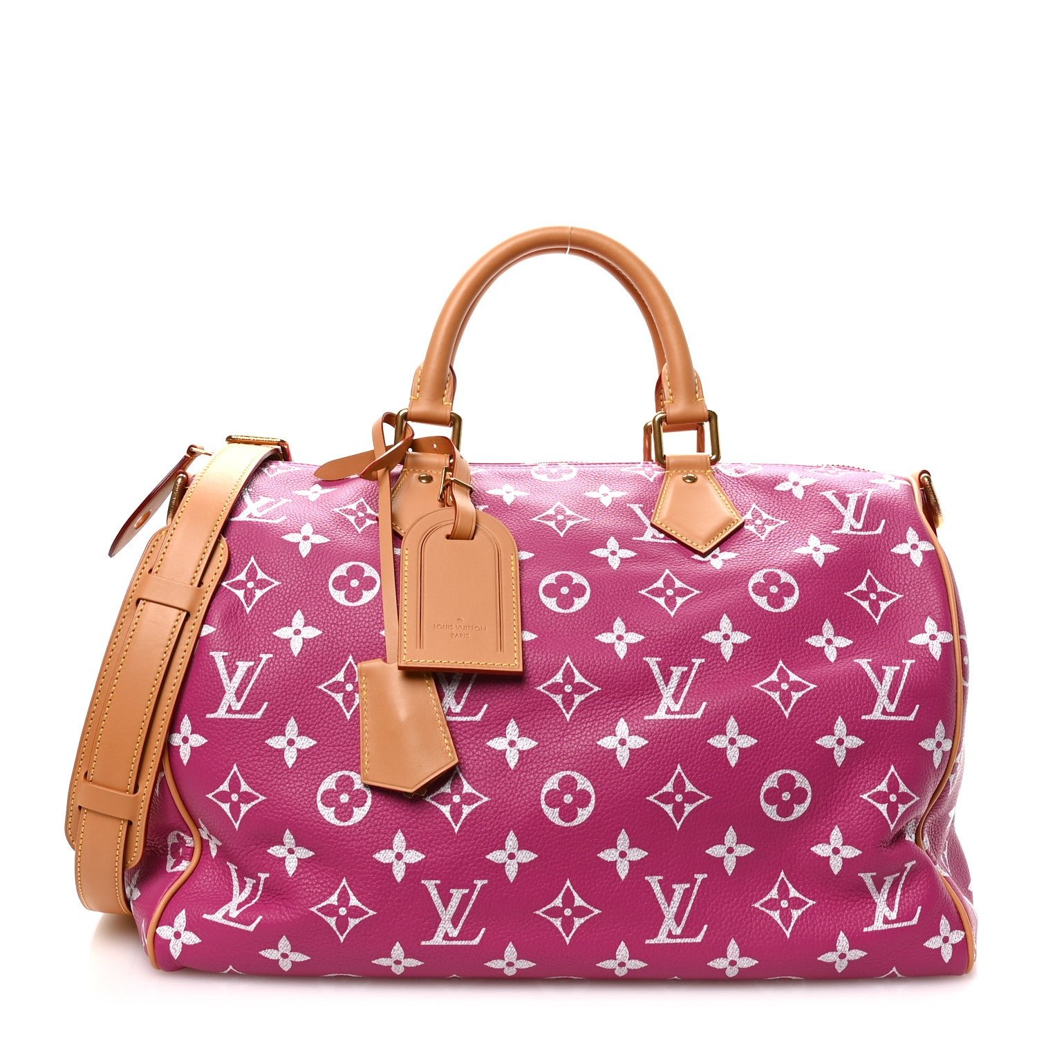 Louis Vuitton Louis Vuitton Calfskin Monogram Speedy P9 Bandouliere 40 Agate