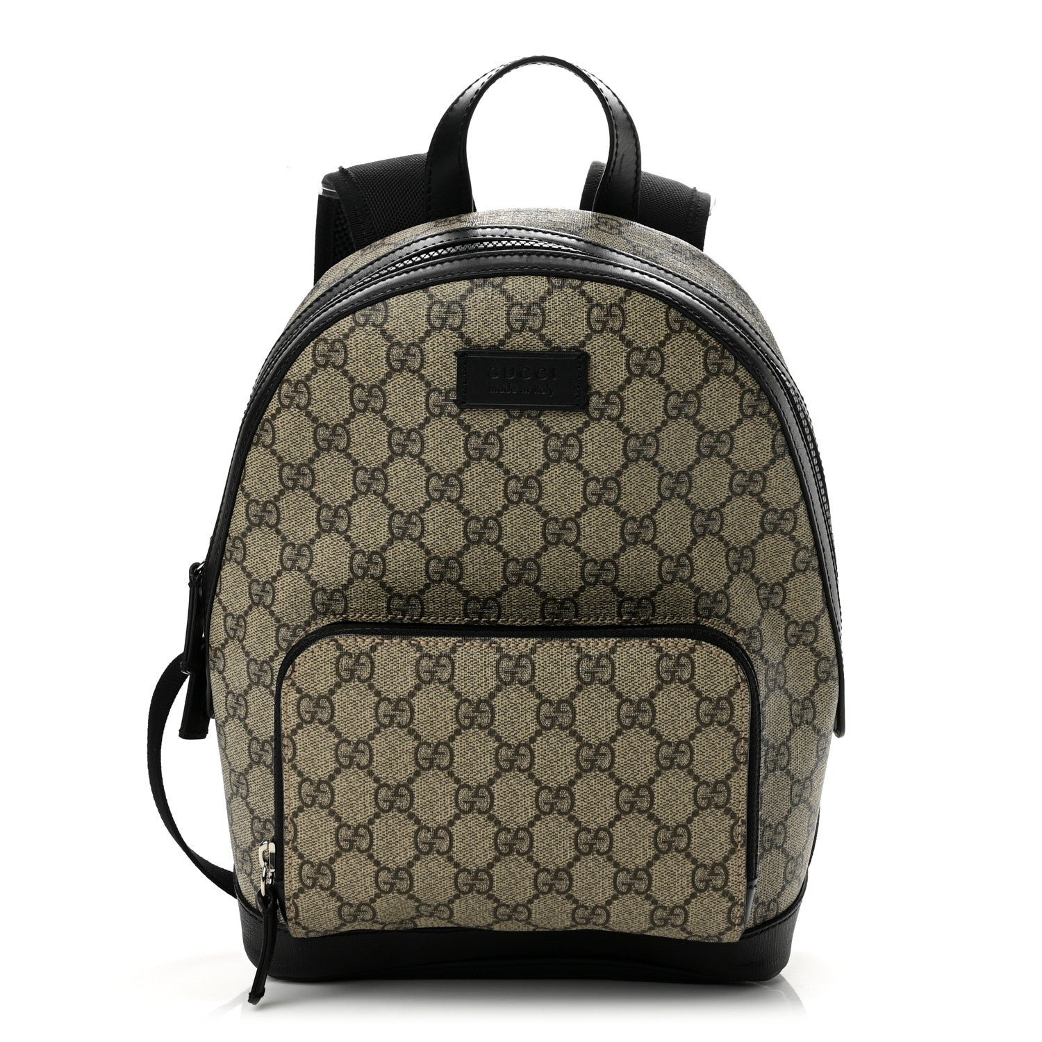 Gucci GG Supreme Monogram Small Eden Day Backpack Black