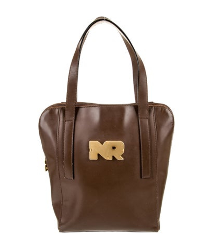 Nina Ricci Ricci Leather Top Handle Bag Vintage