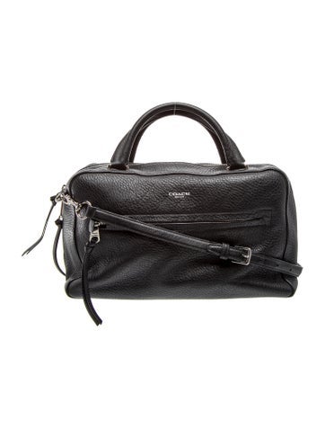 Leather Top Handle Bag
