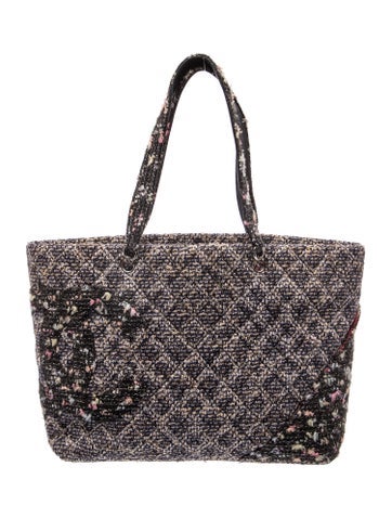 Tweed Ligne Cambon Tote