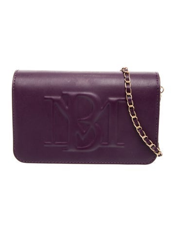 Badgley Mischka Leather Evening Bag w/ Tags