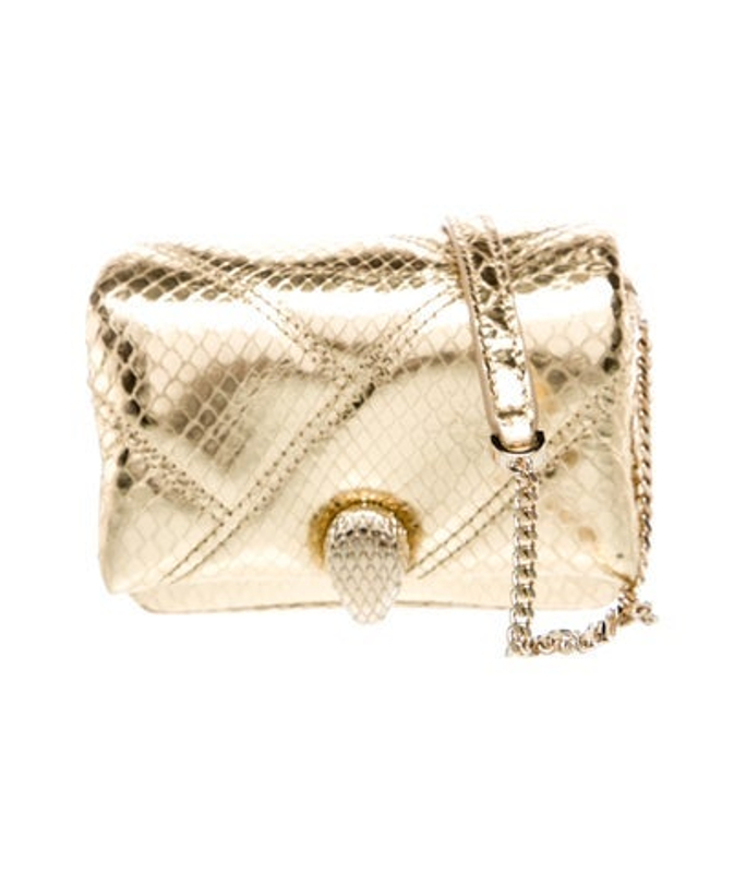 Bvlgari Leather Serpenti Cabochon Nano