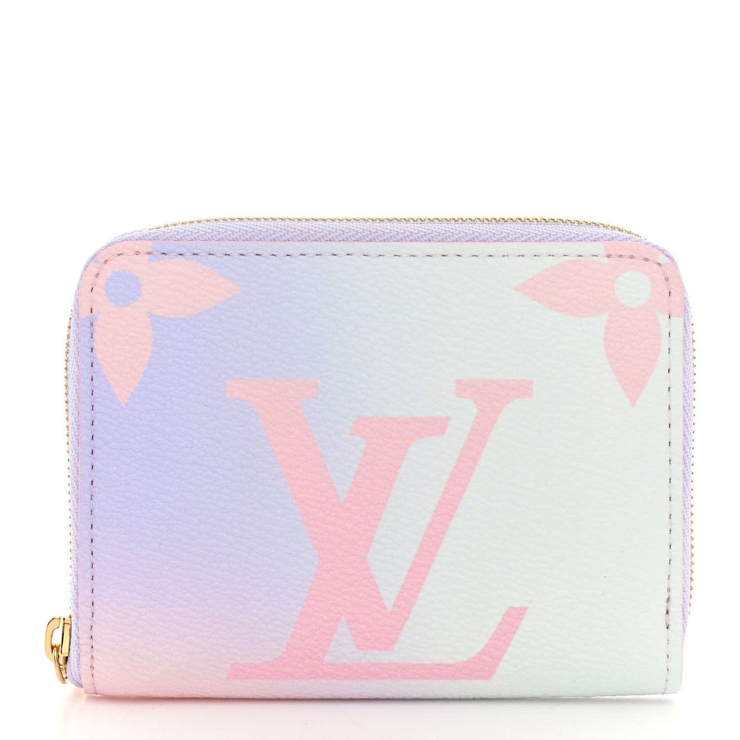 Louis Vuitton Monogram Giant Spring In The City Zippy Coin Purse Sunrise Pastel
