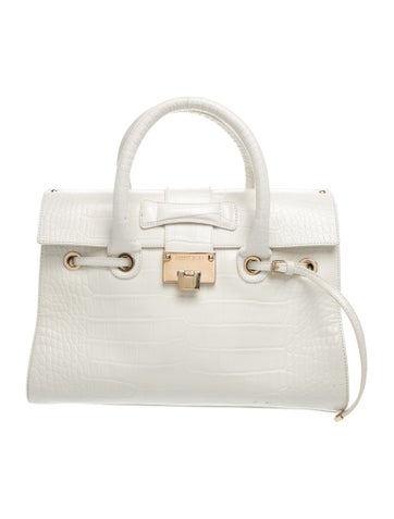 Leather Top Handle Bag