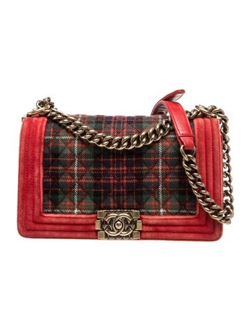 Paris-Edinburgh Medium Tartan Boy Bag